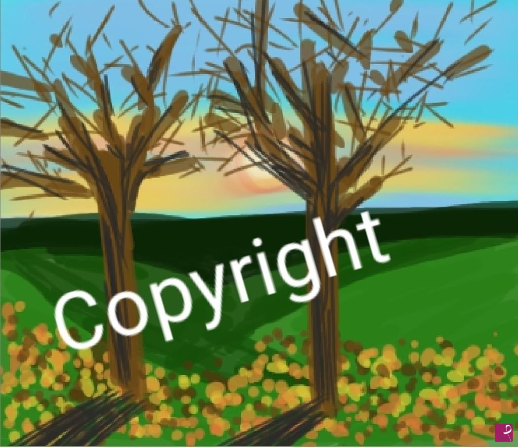 quadri in vendita online - Cod. IB 015 2019 - Due alberi