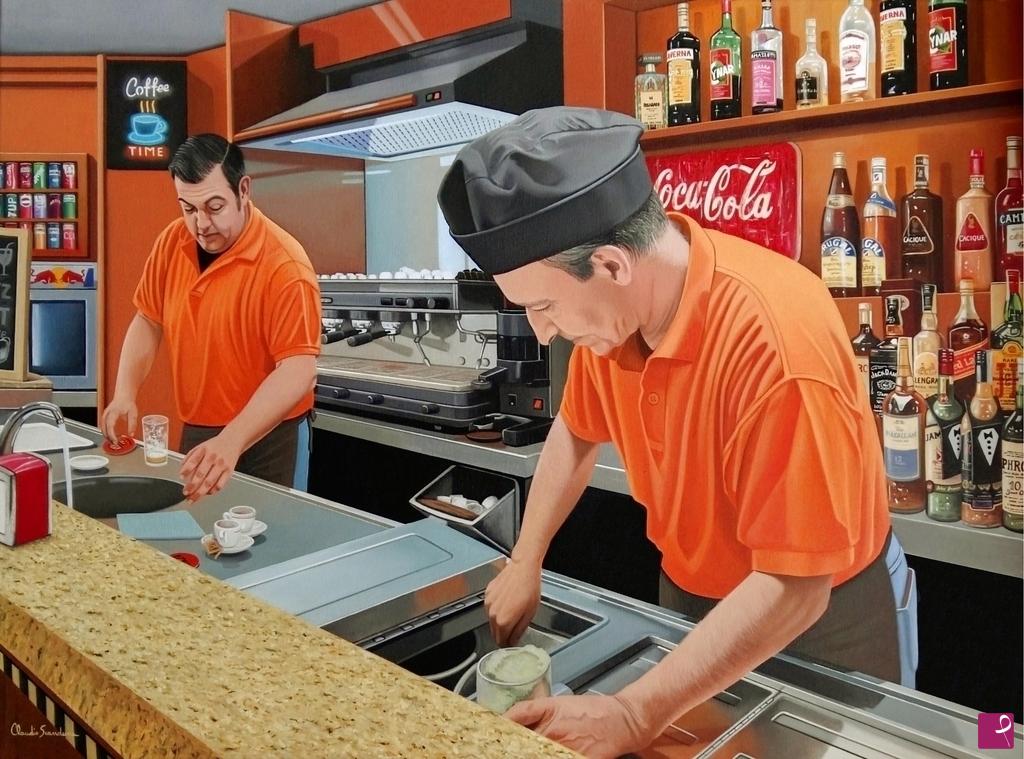 quadri in vendita online - Coffee time
