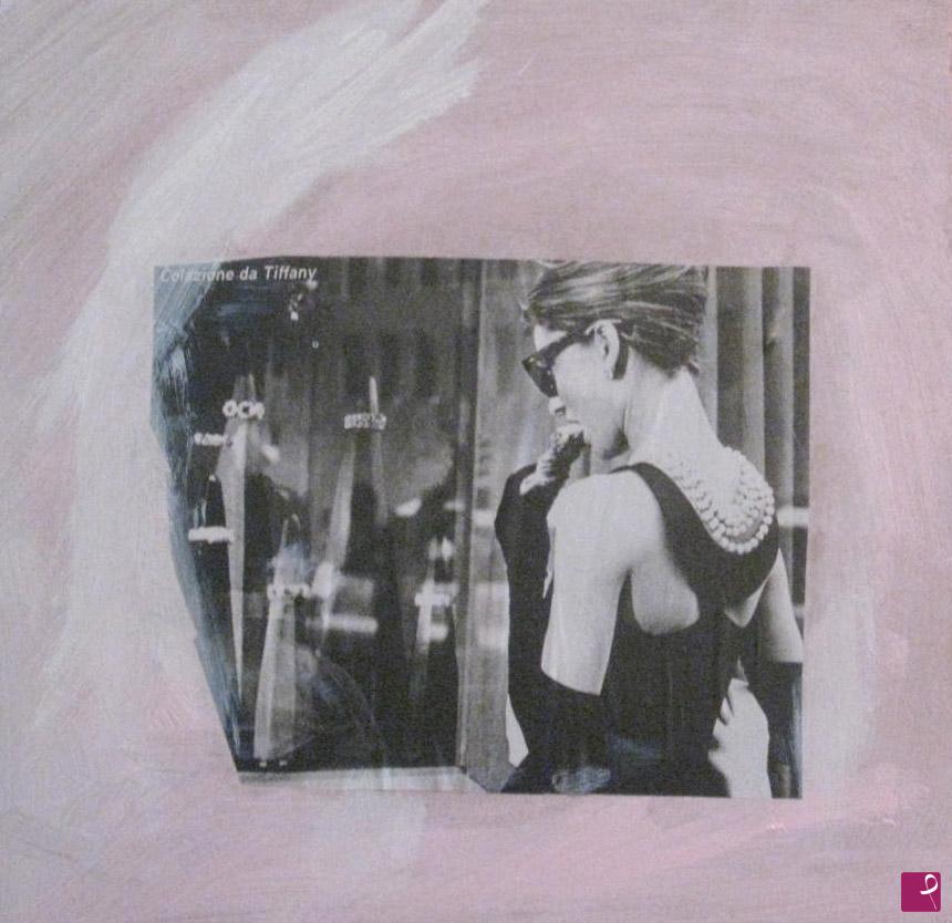 quadri in vendita online - Colazione da Tiffany Audrey Hepburn (2016)