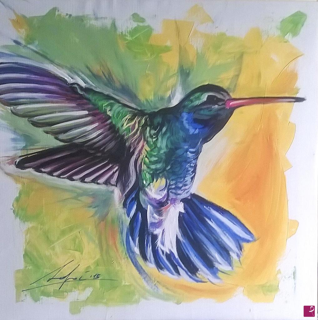 quadri in vendita online - "Colibrì"