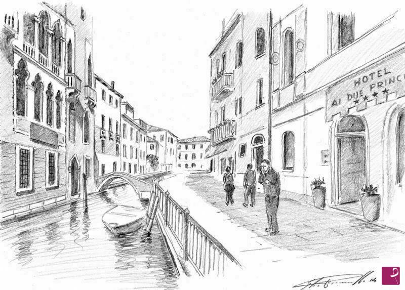 quadri in vendita online - Colle dell'Angelo Cannaregio Ve