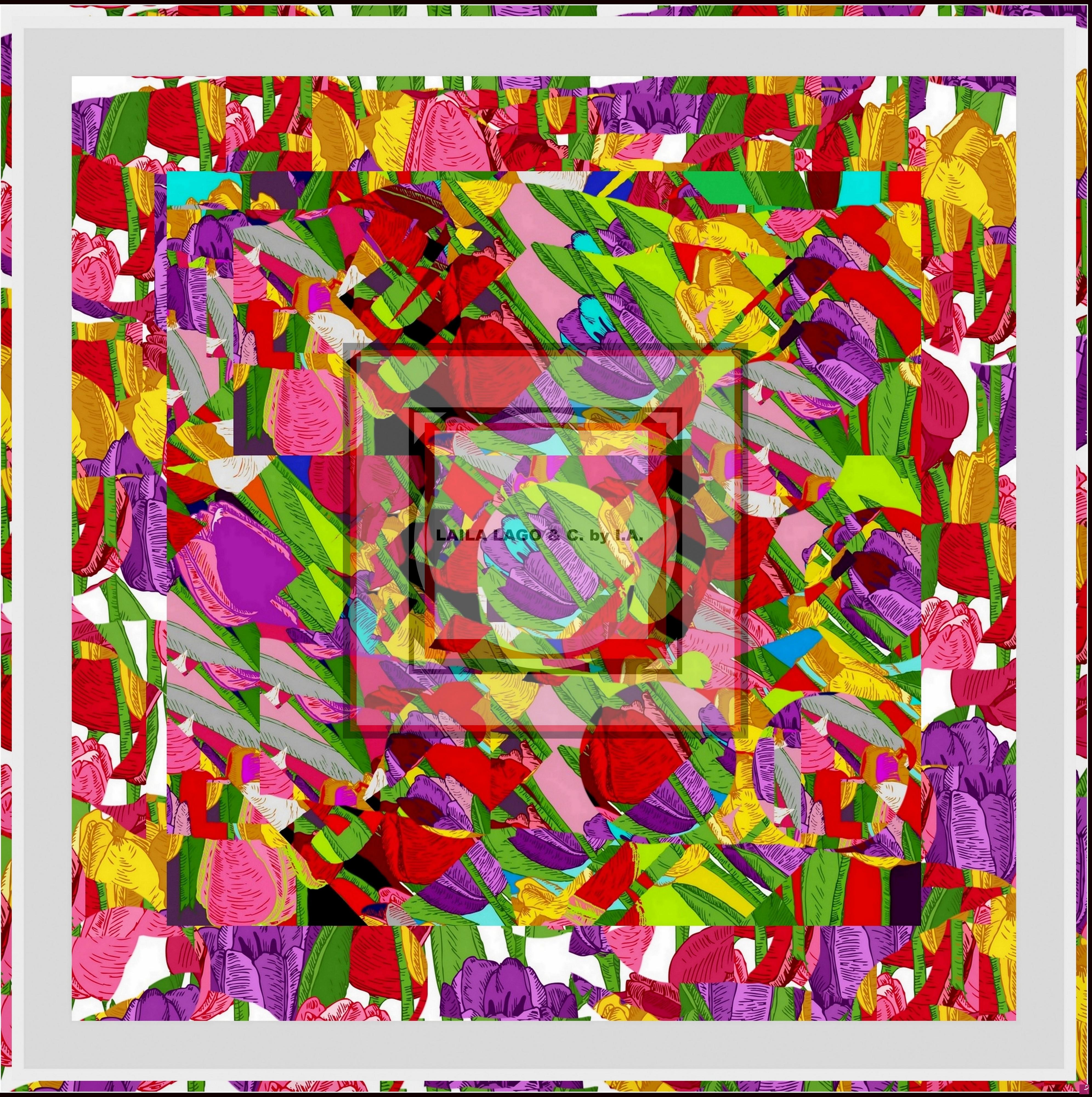 quadri in vendita online - COLLEZIONE TULIPS- PRIMAVERA-