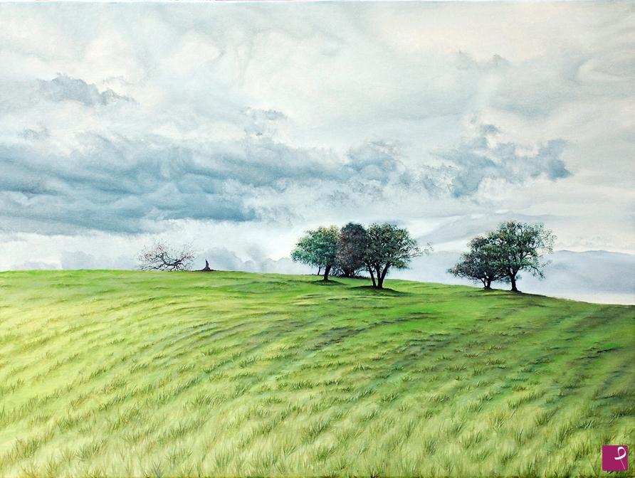 quadri in vendita online - Collina Verde