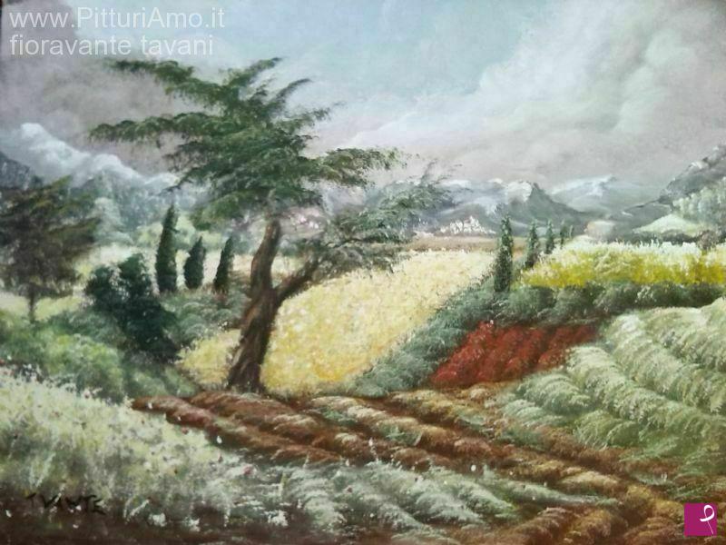 quadri in vendita online - colline