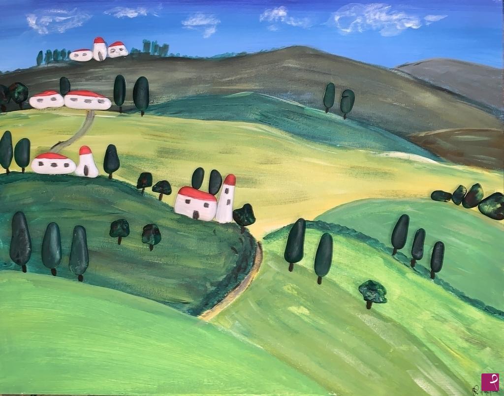 quadri in vendita online - Colline Senesi