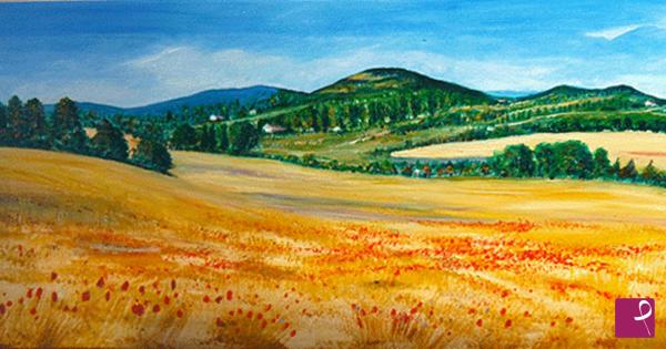 venduto quadro - Colline Toscane - Claudio Baratti