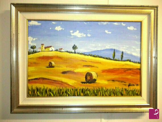 quadri in vendita online - Colline umbre