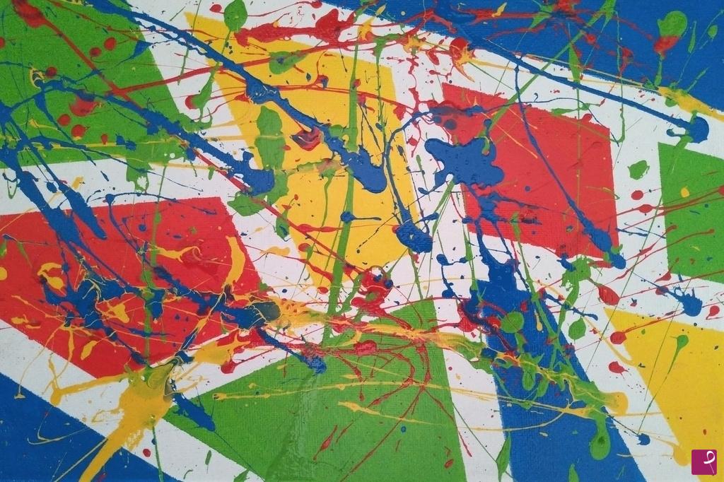 quadri in vendita online - Colore in movimento