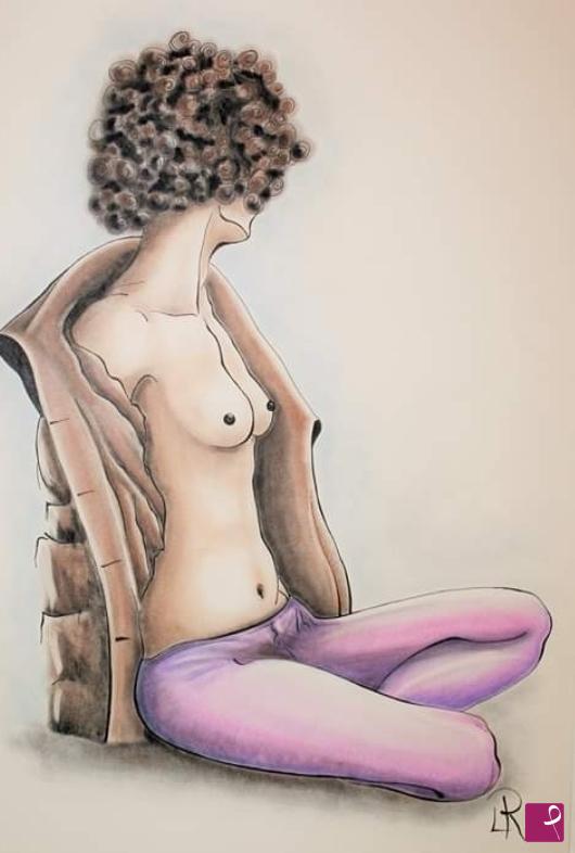 quadri in vendita online - Colore viola