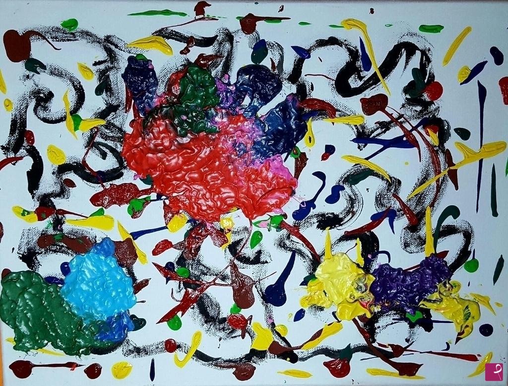 quadri in vendita online - Colored Blood