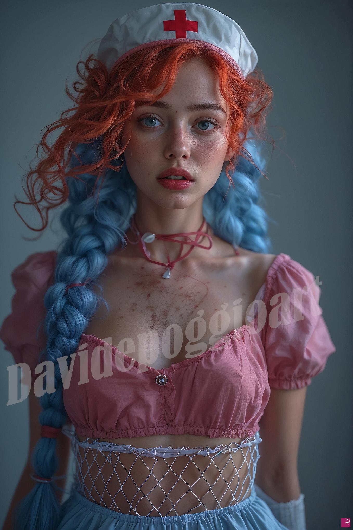 quadri in vendita online - Colorful Nurse