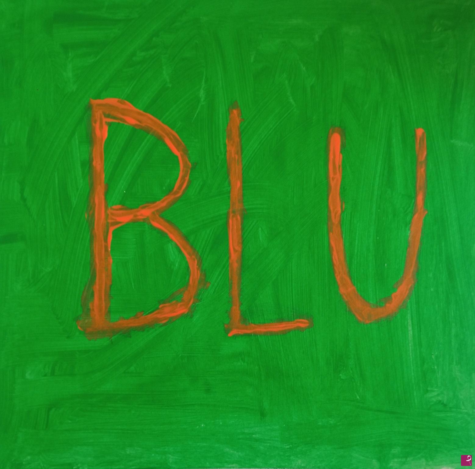 quadri in vendita online - Colori confusi (serie) blu