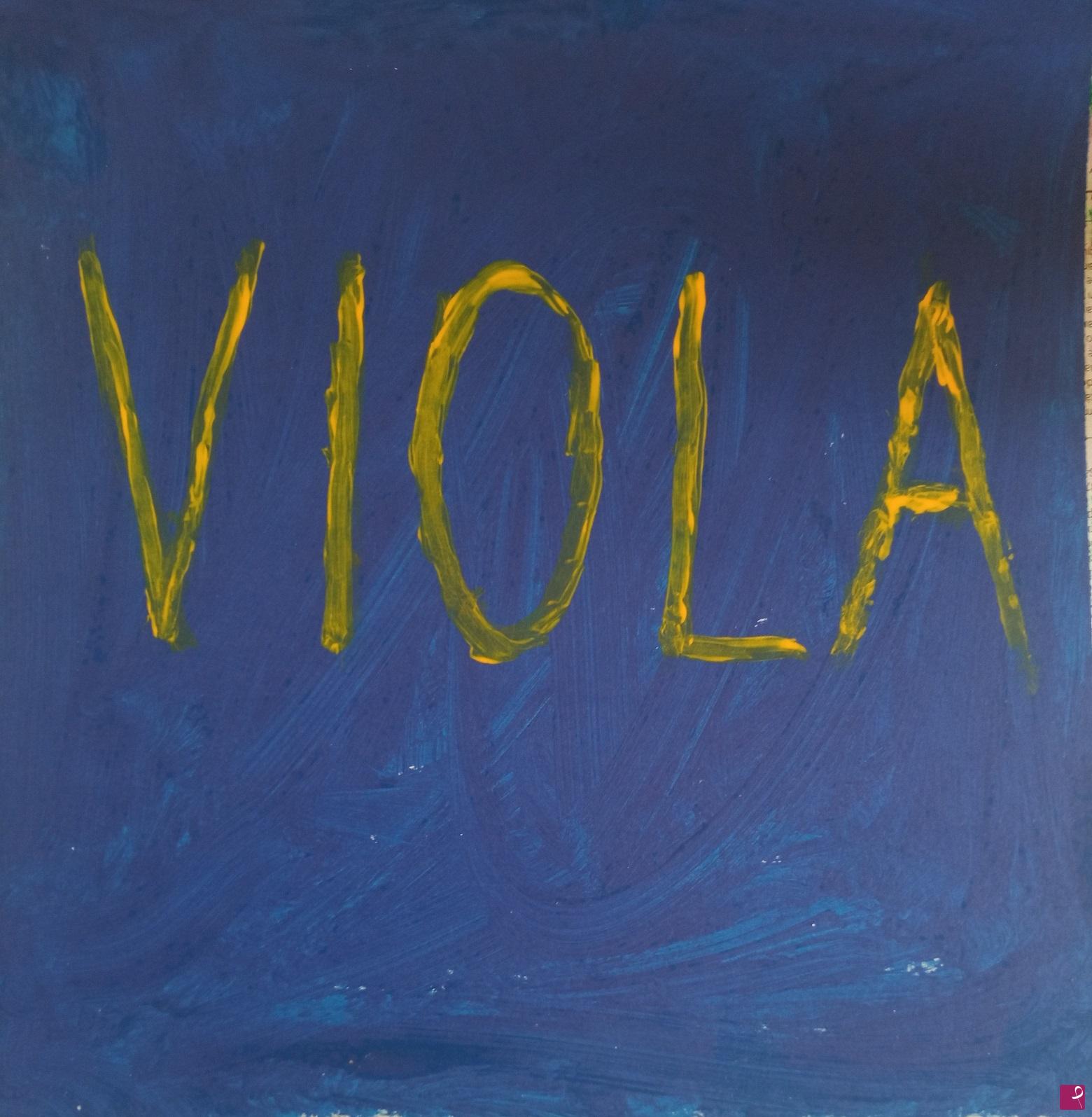 quadri in vendita online - Colori confusi (serie) viola