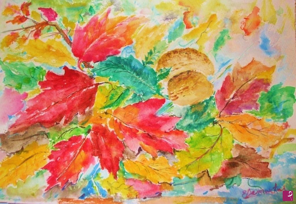quadri in vendita online - colori d' autunno