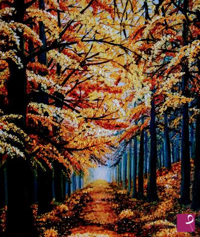 quadri in vendita online - COLORI D'AUTUNNO