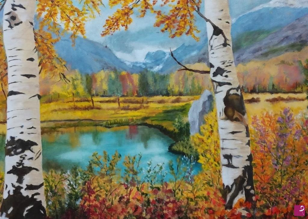 quadri in vendita online - Colori d'autunno