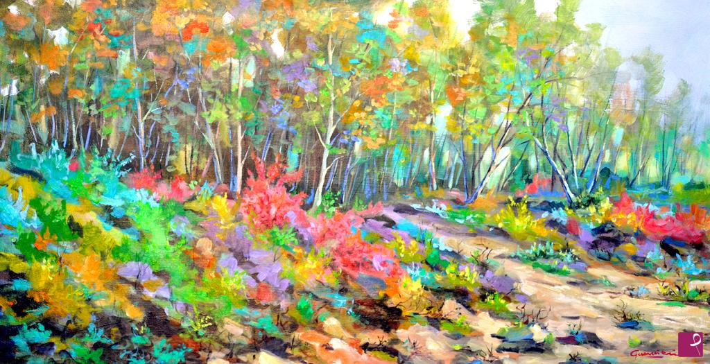 quadri in vendita online - COLORI D'AUTUNNO