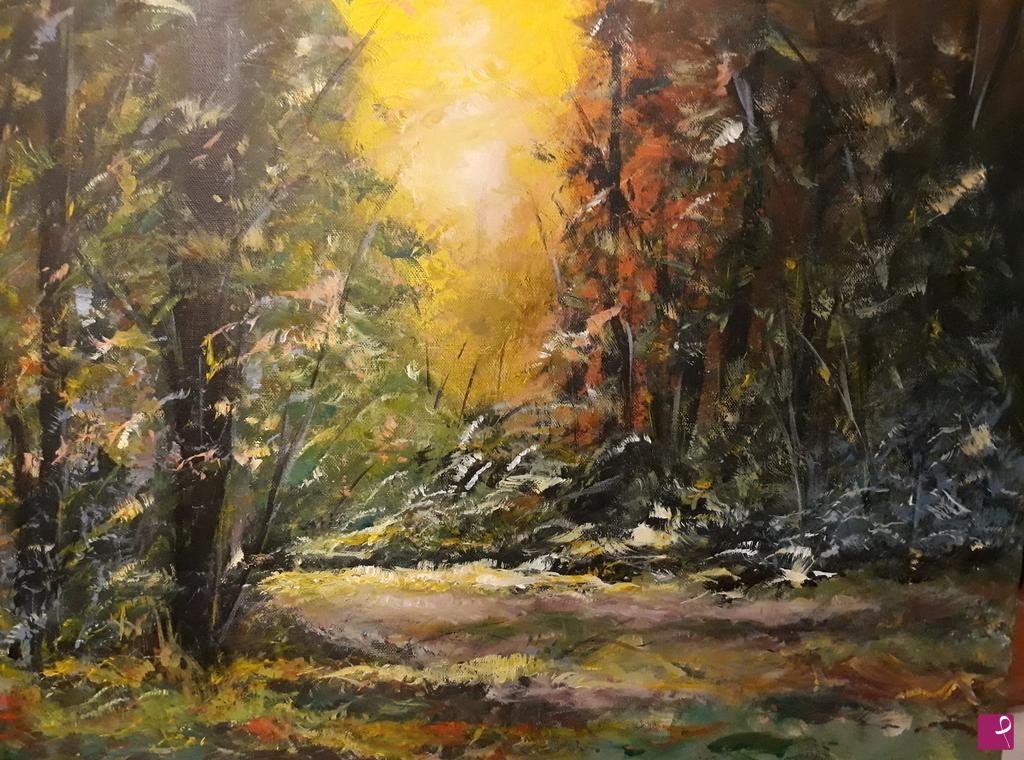 quadri in vendita online - Colori del bosco