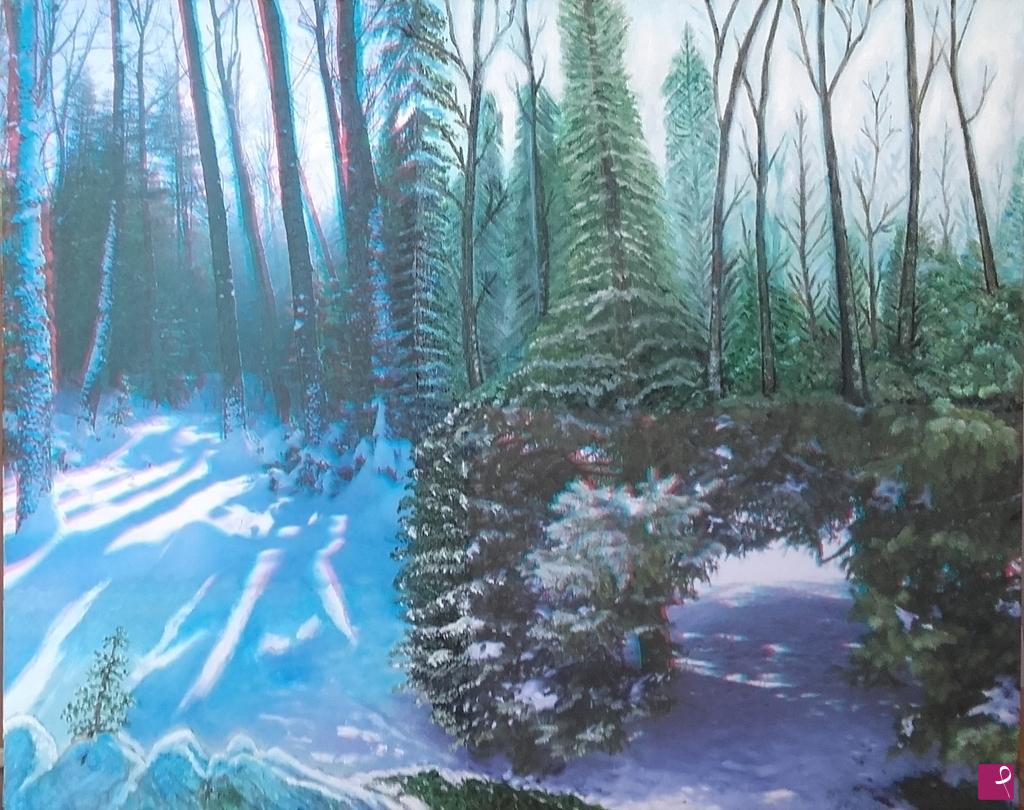 quadri in vendita online - colori del bosco 3D