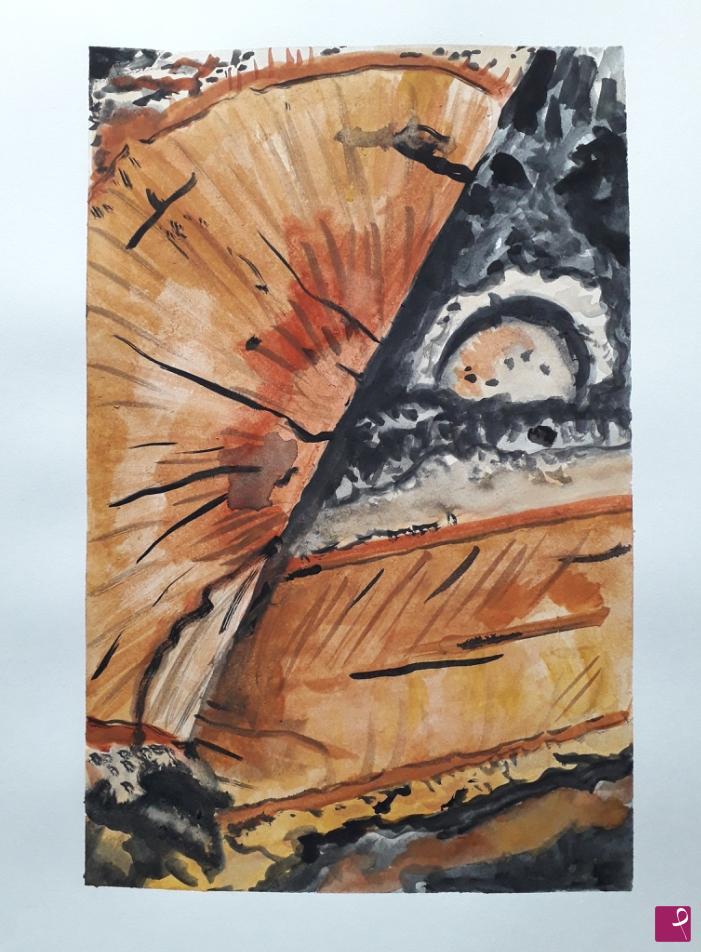 quadri in vendita online - Colori del legno