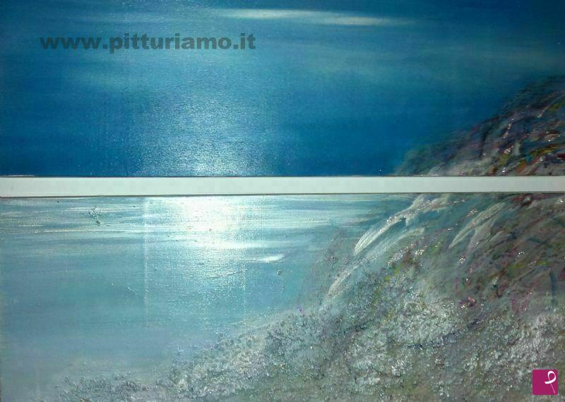 quadri in vendita online - colori del mare