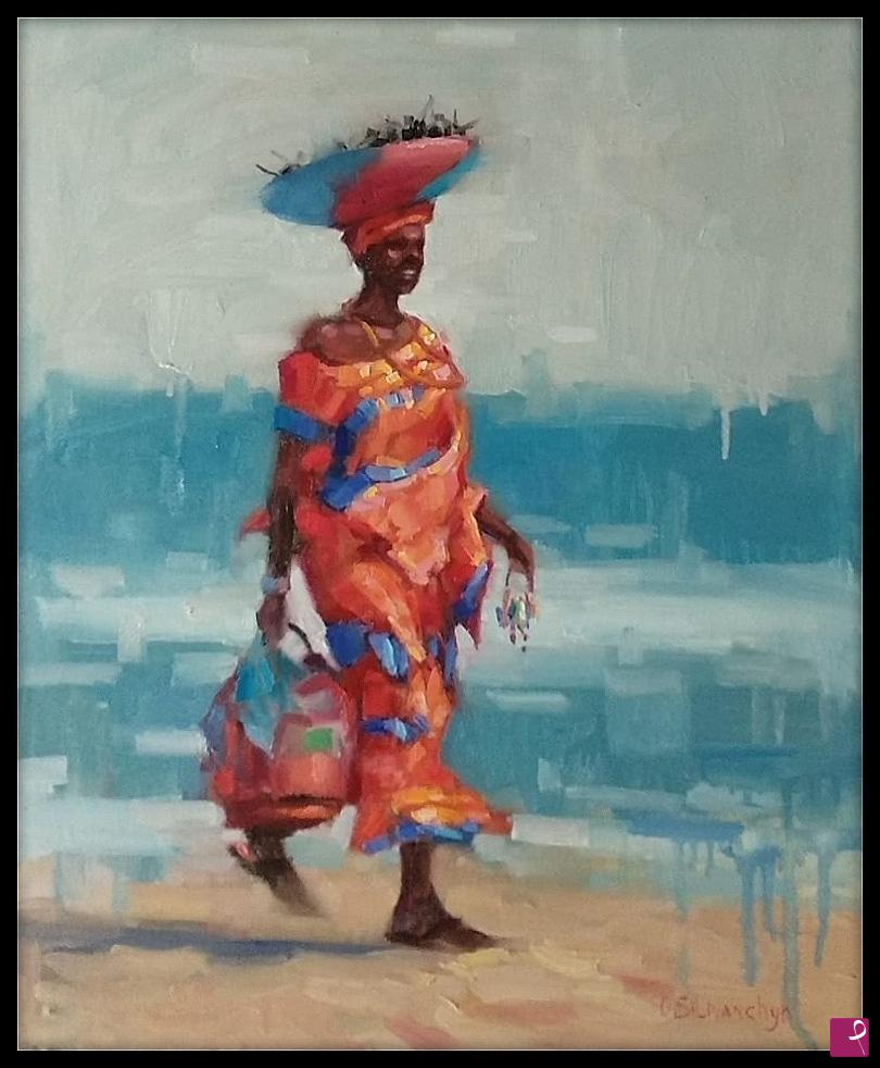 quadri in vendita online - Colori dell'Africa