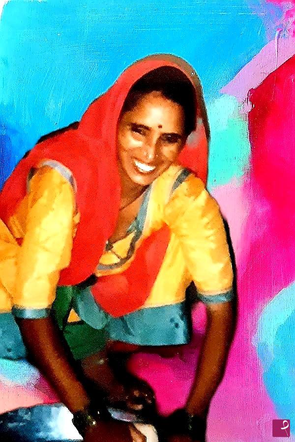 quadri in vendita online - Colori dell'India (1996)