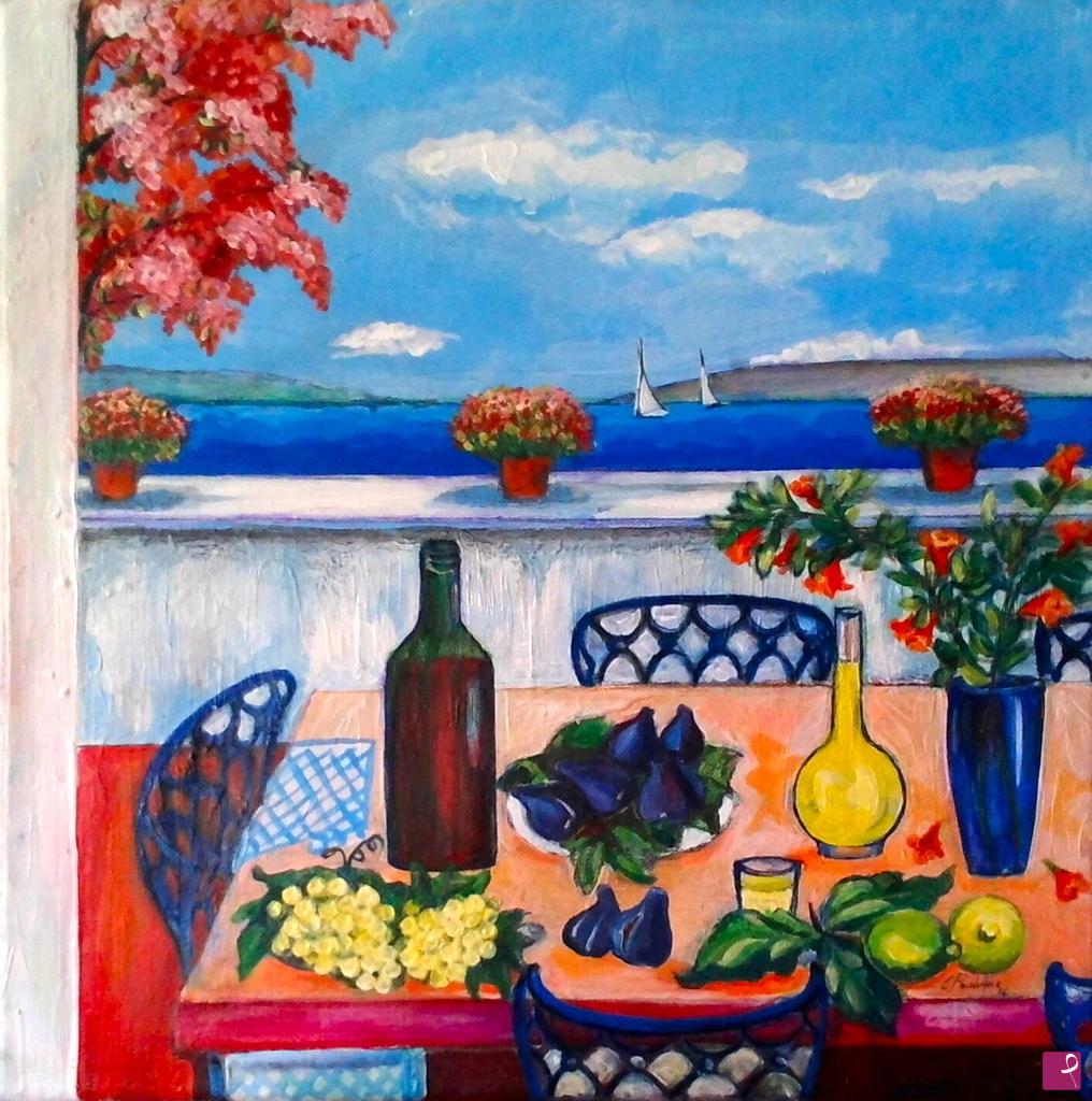 quadri in vendita online - colori d'estate