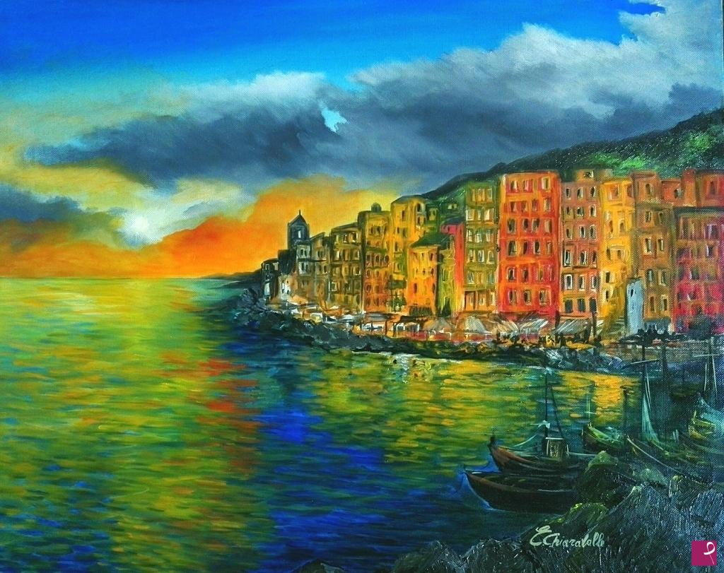 quadri in vendita online - Colori di liguria