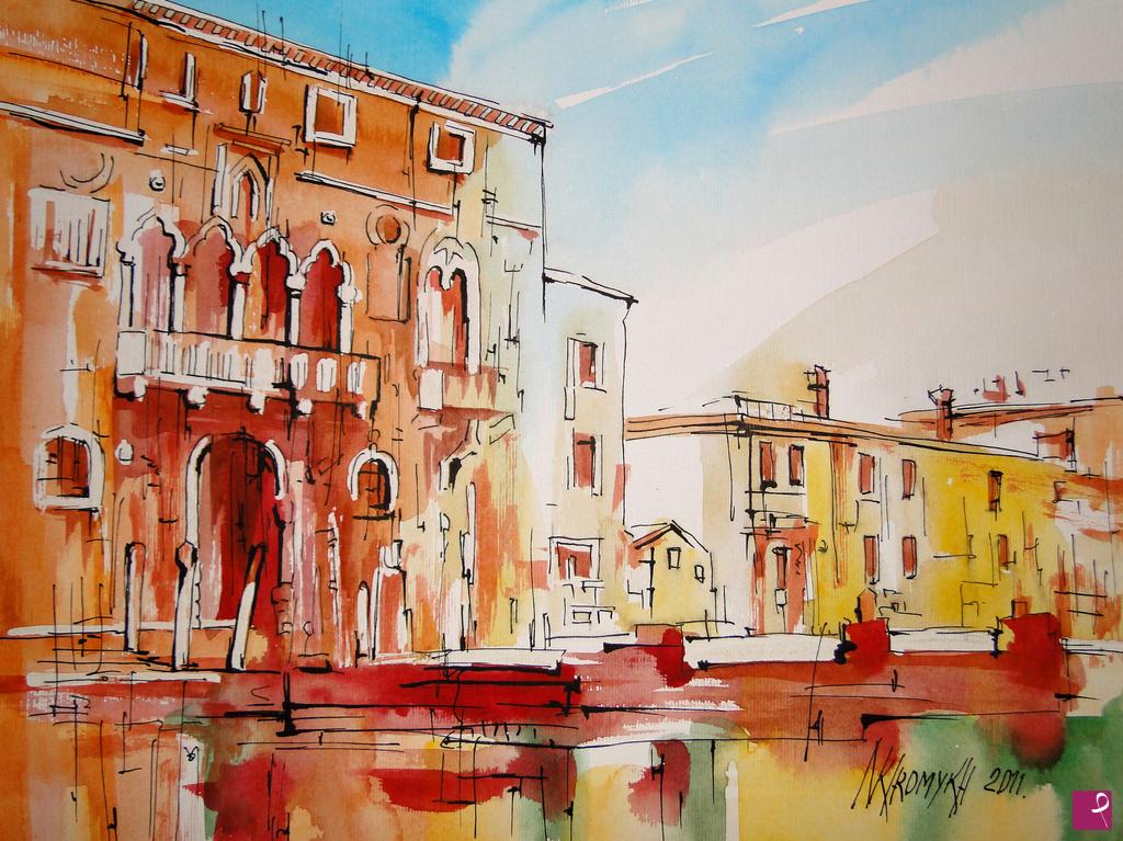 quadri in vendita online - colori di Venezia
