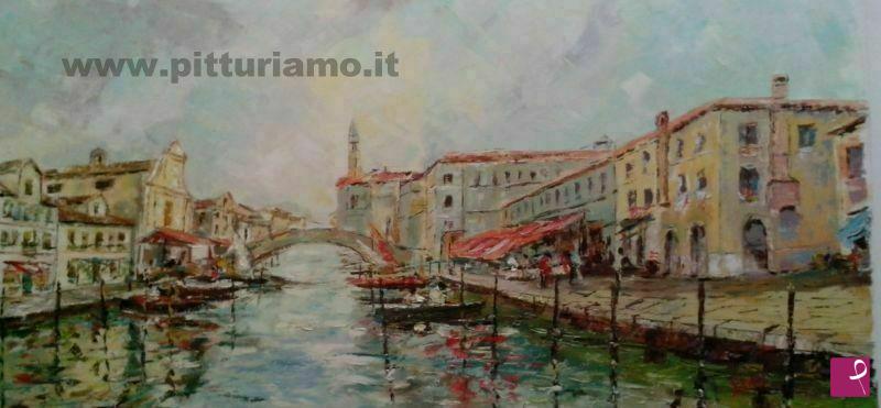 quadri in vendita online - colori in Canal Vena