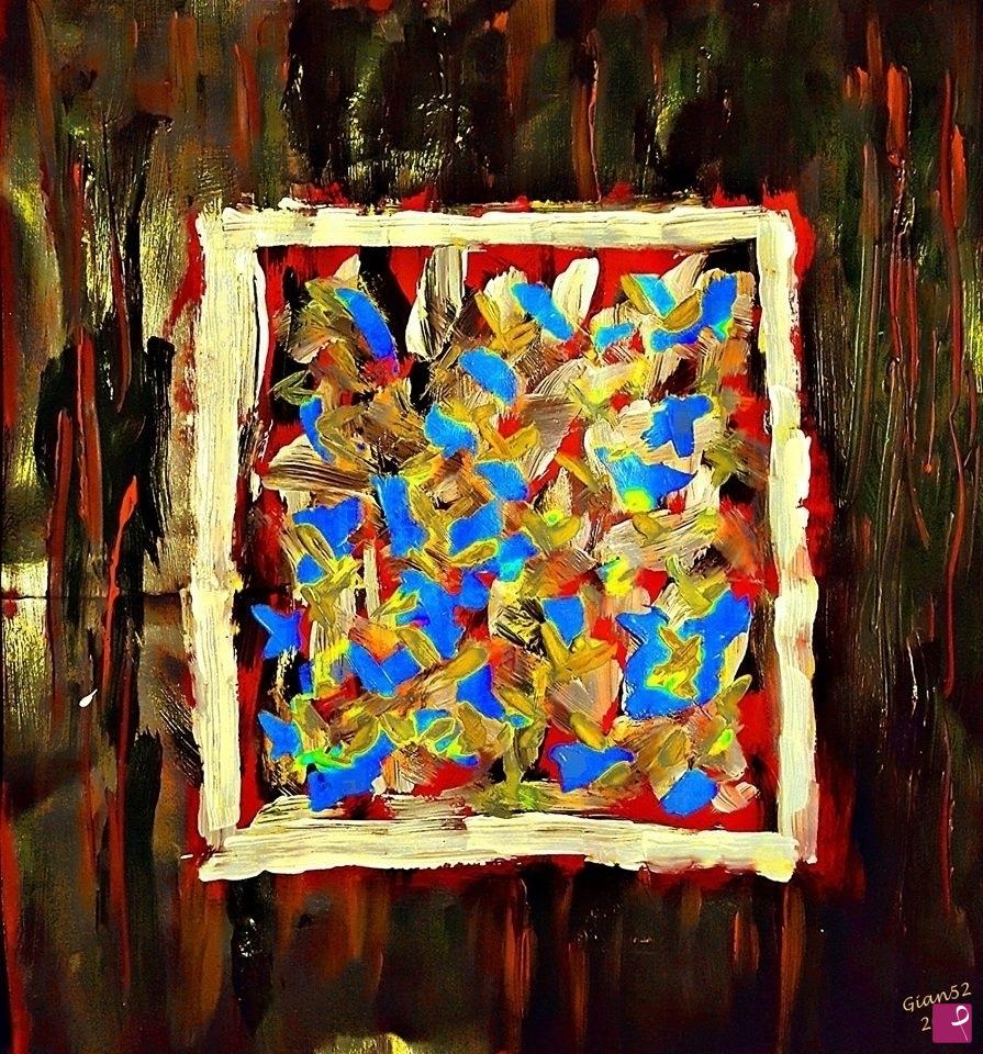 quadri in vendita online - Colori in movimento