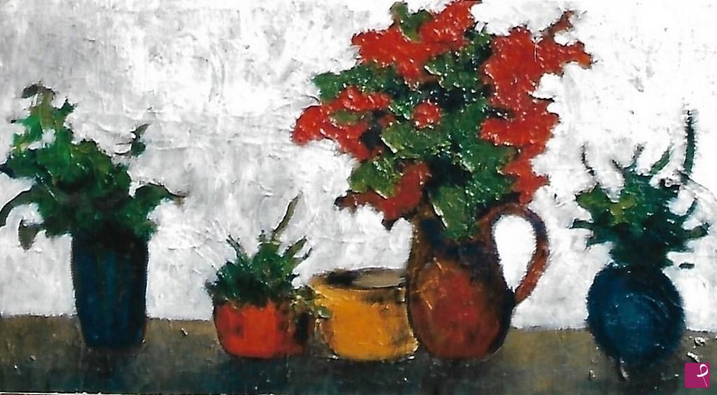 quadri in vendita online - Colori in vaso