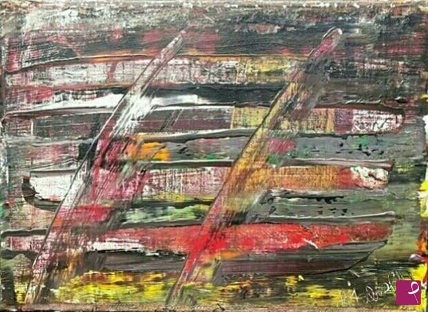 quadri in vendita online - Colors and scretches n.2