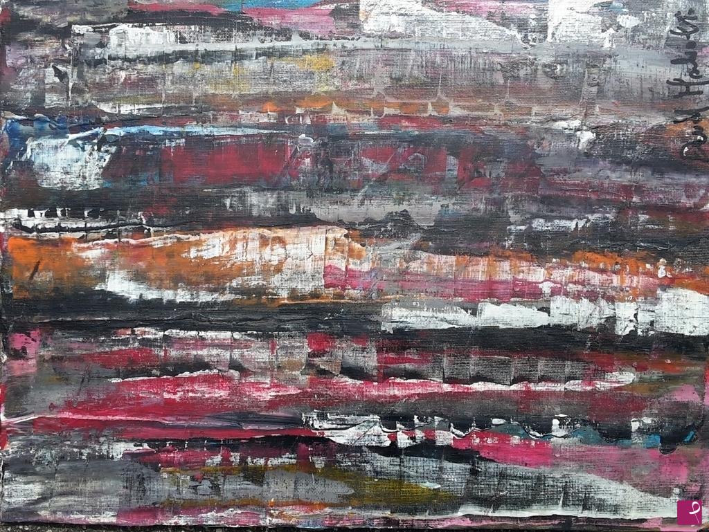 quadri in vendita online - Colors and scretches n.3