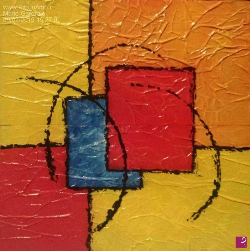 quadri in vendita online - colors and shapes first act