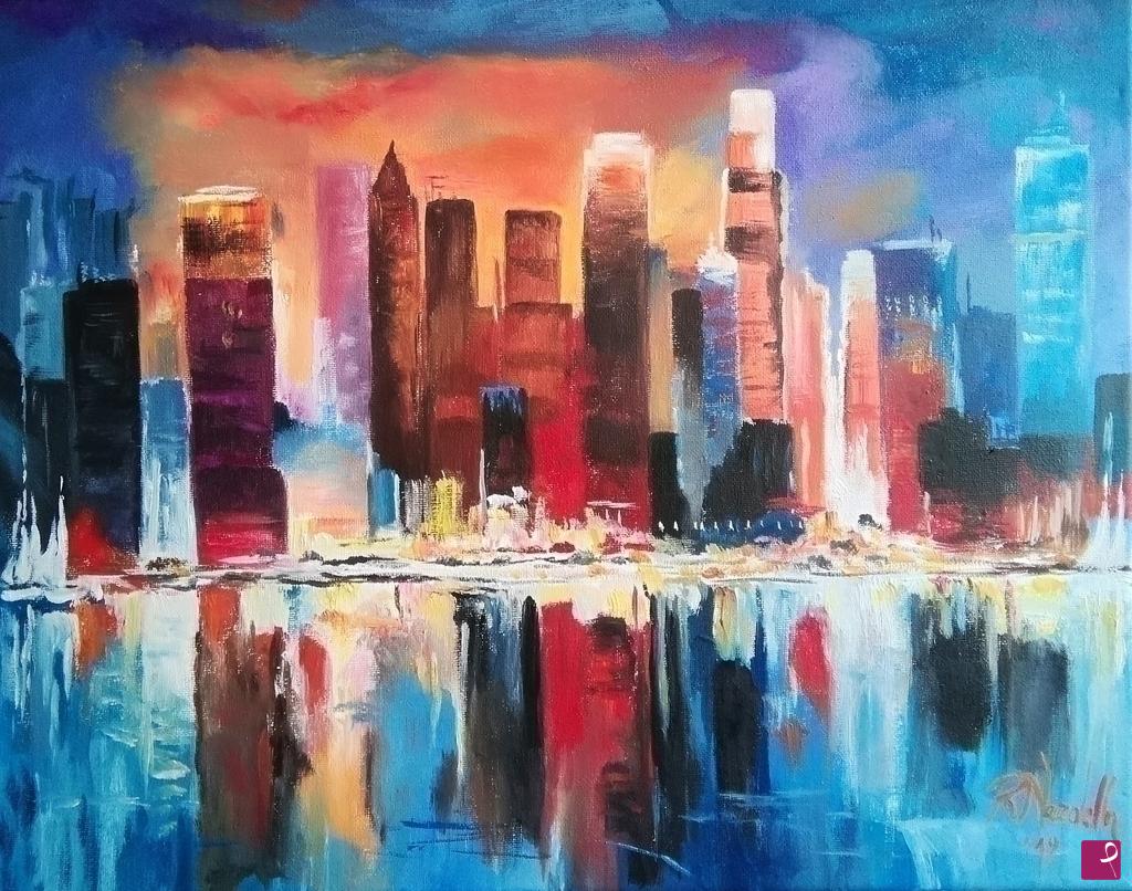 quadri in vendita online -  " COLORS OF NEW YORK "