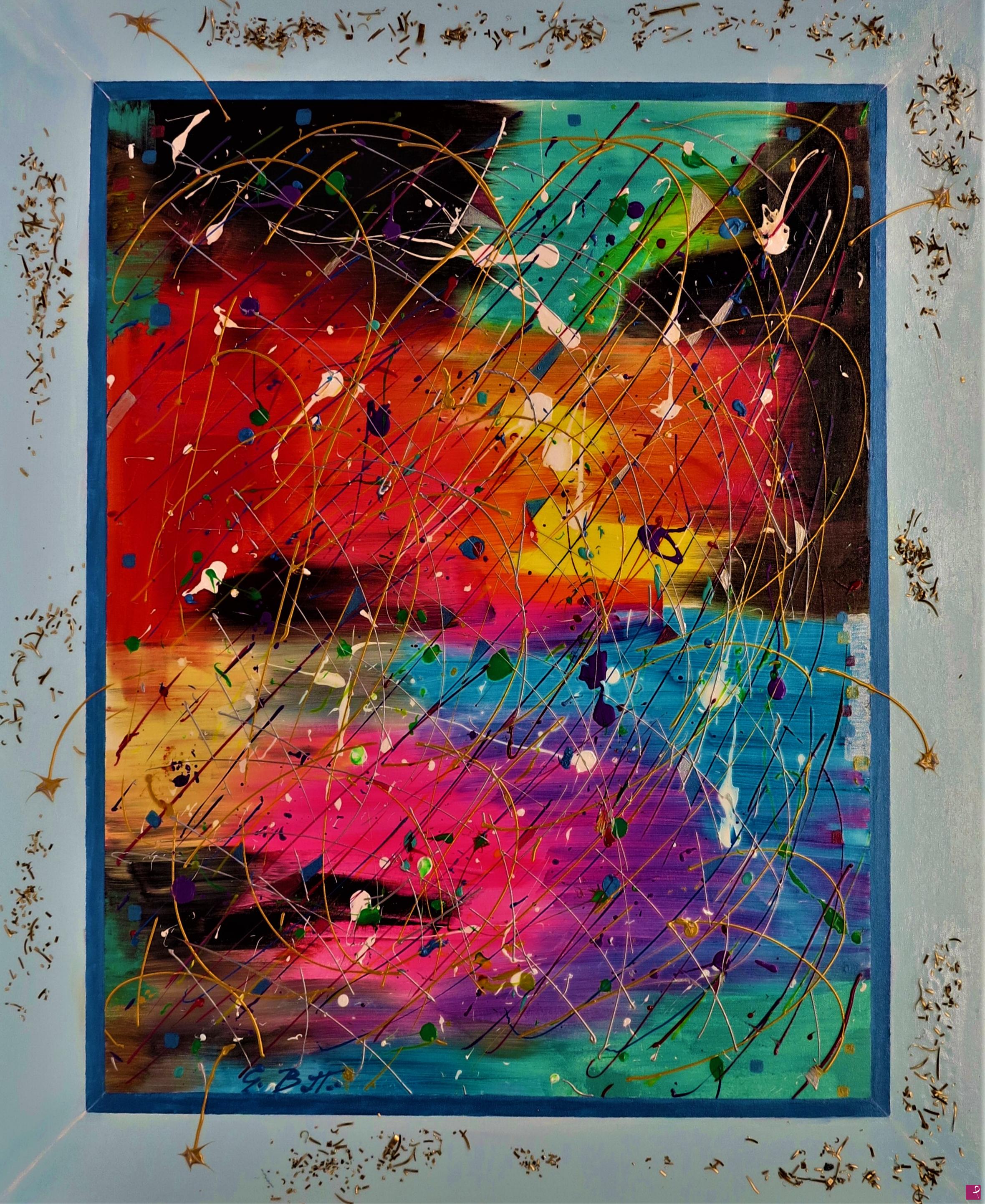 quadri in vendita online - Colors run