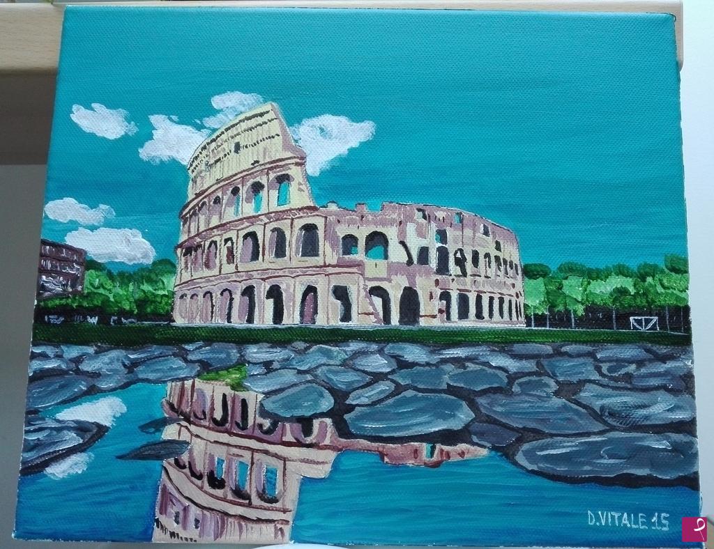 quadri in vendita online - colosseo