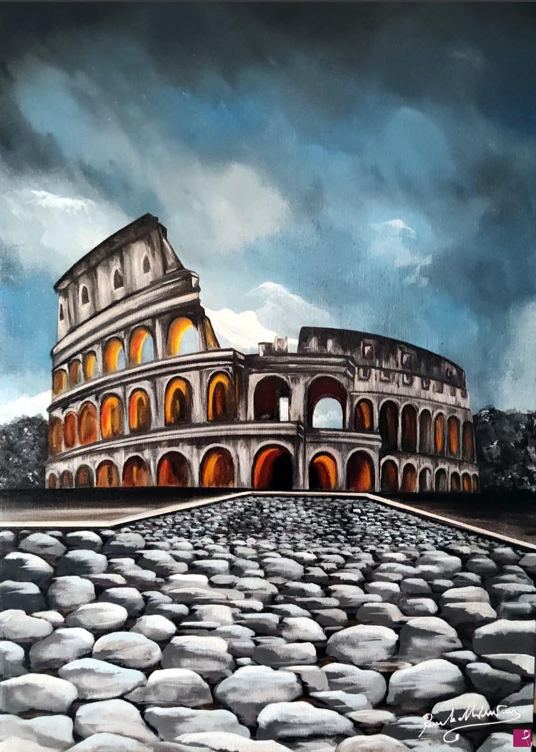quadri in vendita online - Colosseo Romano