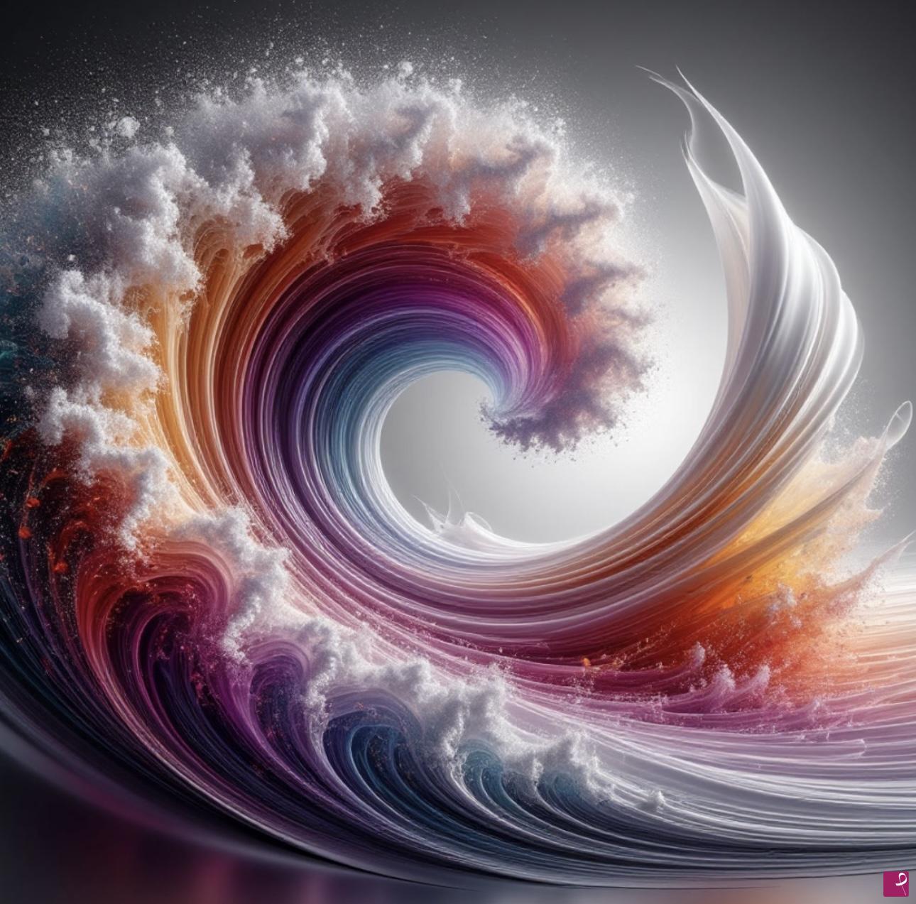 quadri in vendita online - Colour sea wave 