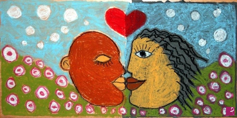 quadri in vendita online - Colours of Love
