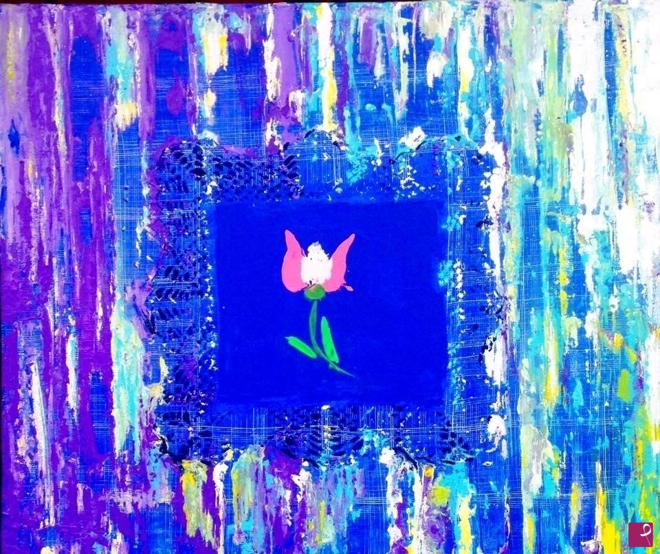 quadri in vendita online - Come un fiore.......