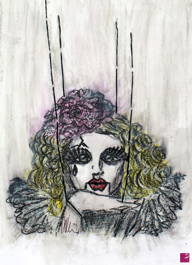 quadri in vendita online - ComeUnaBambola:DarkCabaret