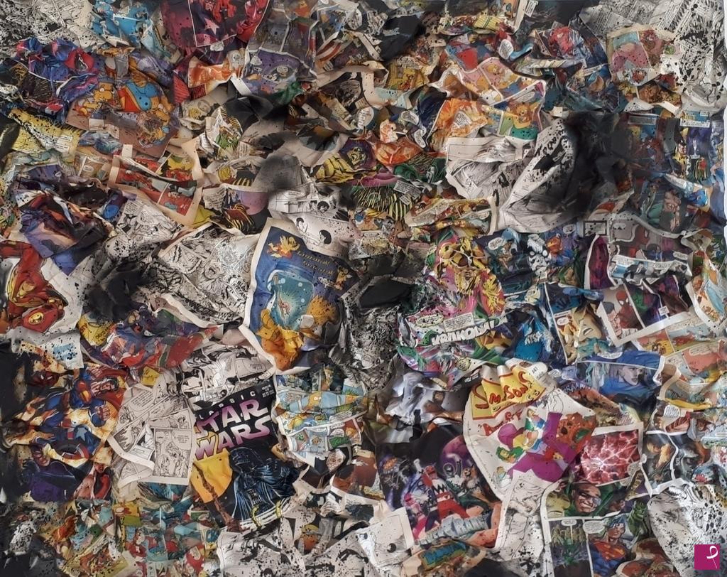 quadri in vendita online - "#comics"