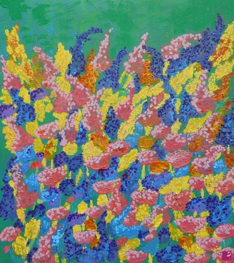 quadri in vendita online - Complementary flowers - 509