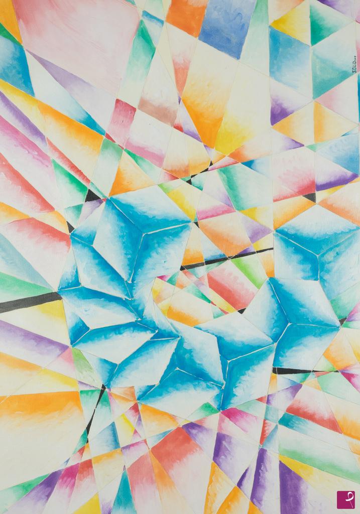 quadri in vendita online - Componenti caotiche e complesse nl'arte pittorica quantistica