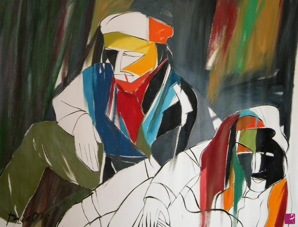 quadri in vendita online - Composition for the story of " Solitude" Gabriele Donelli