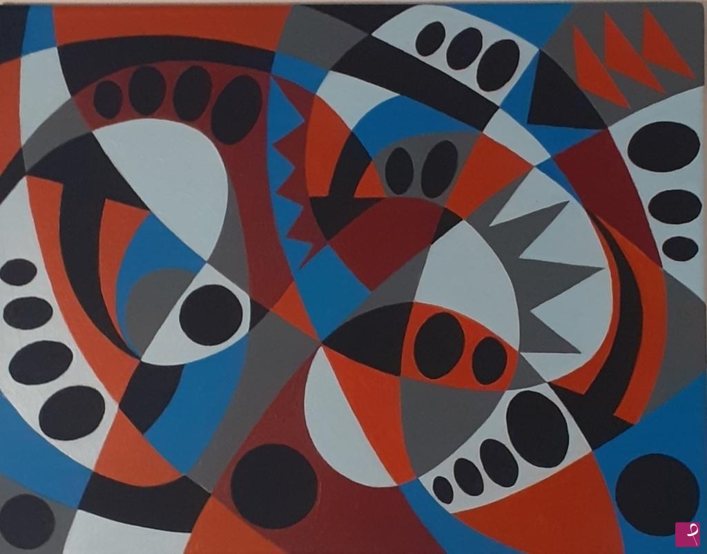 quadri in vendita online - Composizione astratta / Abstract composition 