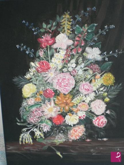 quadri in vendita online - Composizione di fiori misti
